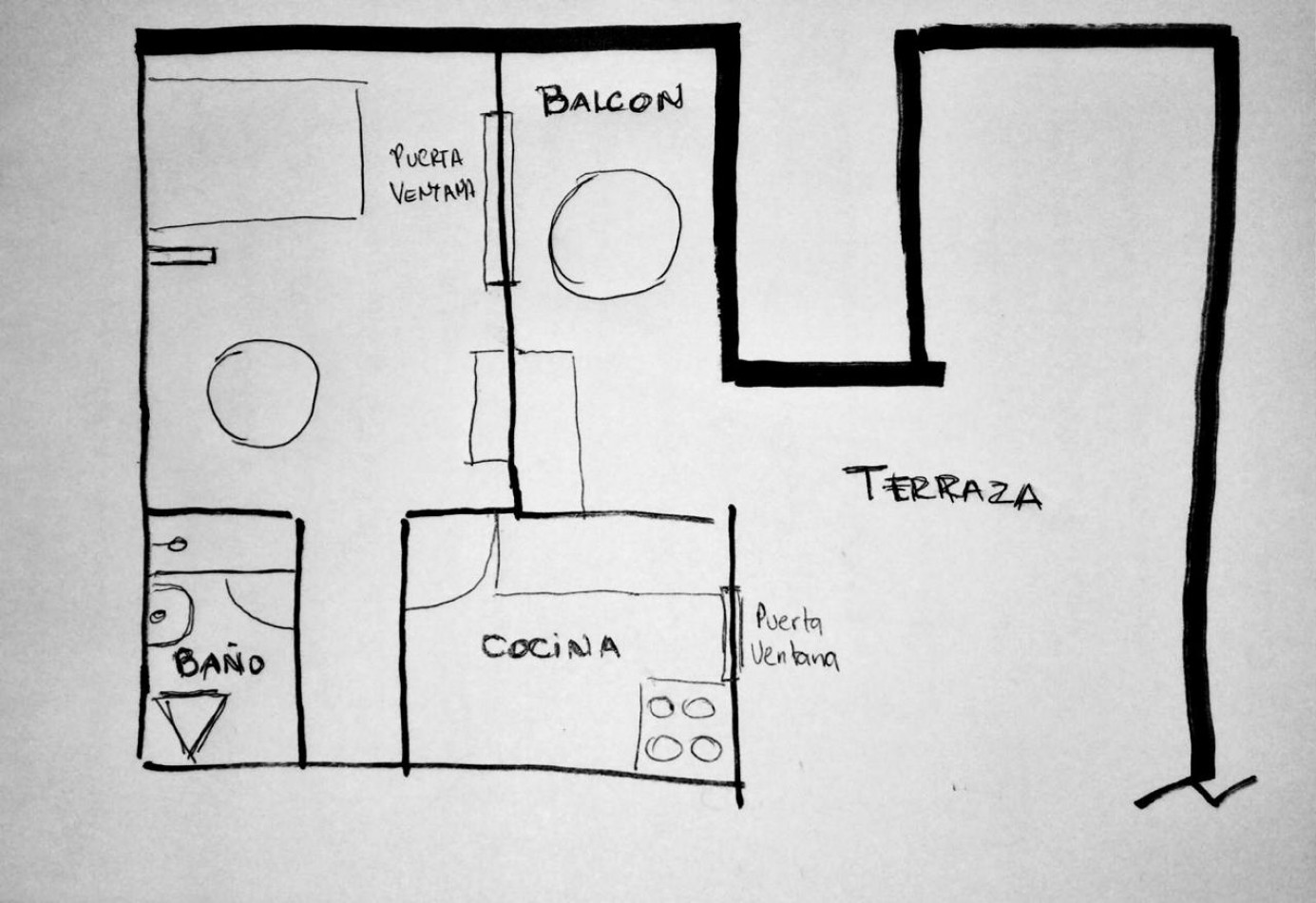 ACUÑA FIGUEROA 900, VENTA DEPARTAMENTO DE UN AMBIENTE 