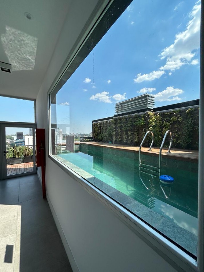 Triunvirato 3300, Venta Impec Depto 1 AMB Ap Prof Cfte Luminoso, Edificio Categoria, Piscina Solarium SUM Laundry